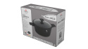 Garnek z pokrywką 28 cm Matte Black Collection BerlingerHaus BH-8189