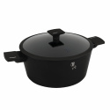 Garnek z pokrywką 28 cm Matte Black Collection BerlingerHaus BH-8189