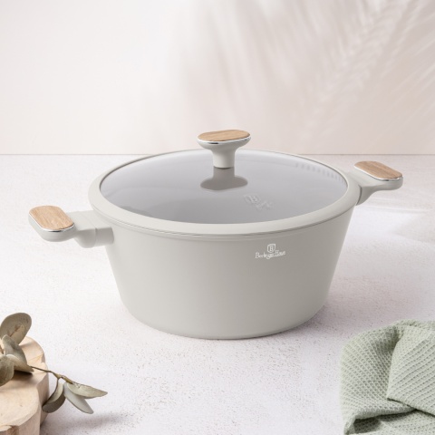 Garnek z pokrywką 28cm BerlingerHaus BH-8321 Sahara Nordic Garnek z pokrywką 28cm BerlingerHaus BH-8321 Sahara Nordic