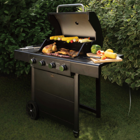 Grill gazowy ogrodowy XXL BerlingerHaus z rusztem żeliwnym BH-8605 Grill gazowy ogrodowy XXL BerlingerHaus z rusztem żeliwnym BH-8605