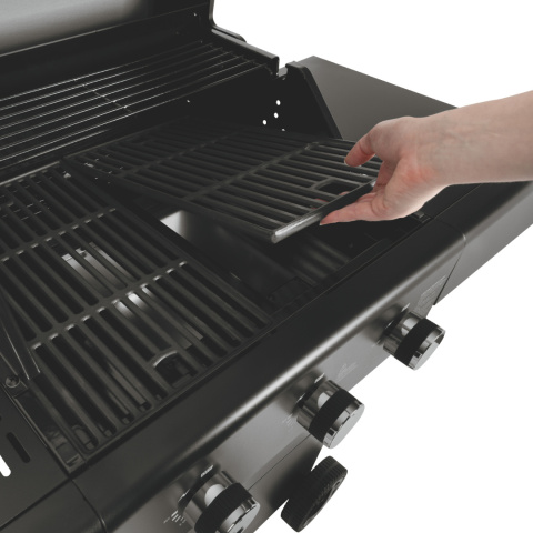 Grill gazowy ogrodowy XL BerlingerHaus z rusztem żeliwnym BH-8604 Grill gazowy ogrodowy XL BerlingerHaus z rusztem żeliwnym BH-8604