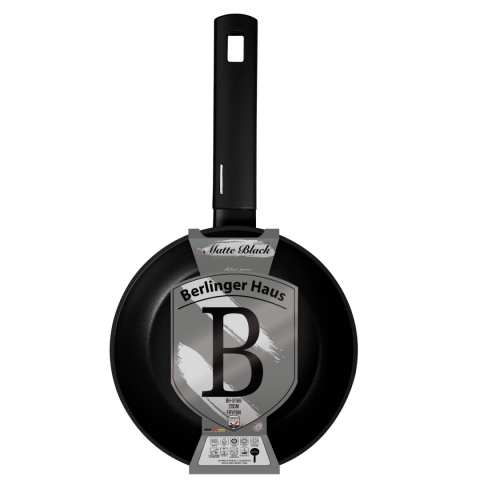 Patelnia 20cm BerlingerHaus Matte Black Collection BH-8169 Patelnia 20cm BerlingerHaus Matte Black Collection BH-8169