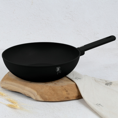 Patelnia Wok 28cm BerlingerHaus BH-8180 Matte Black Collection Patelnia Wok 28cm BerlingerHaus BH-8180 Matte Black Collection