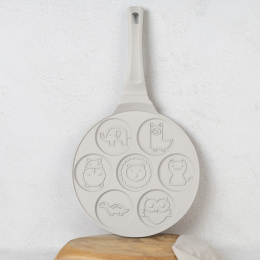 Patelnia do naleśników 26cm | Pancakes wzór zwierzęta BerlingerHaus BH-7800 Sahara Collection