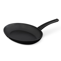 Patelnia do smażenia ryb Fashion TV FTV-0041 Matte Black-Rose Gold