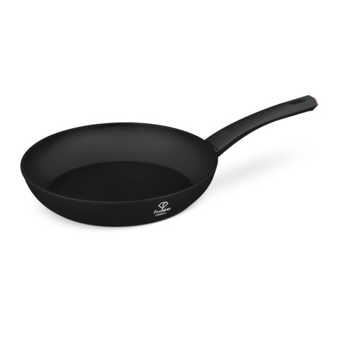 Patelnia z powłoką tytanową 28cm Fashion TV FTV-0022 Matte Black- Rose Gold
