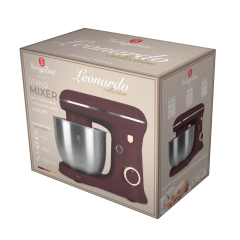 Robot kuchenny planetarny 1500W Leonardo Collection BerlingerHaus BH-9771 Robot kuchenny planetarny 1500W Leonardo Collection BerlingerHaus BH-9771
