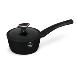 Rondel 1,2 L z pokrywką Fashion TV FTV-0026 Matte-Black Rose Gold