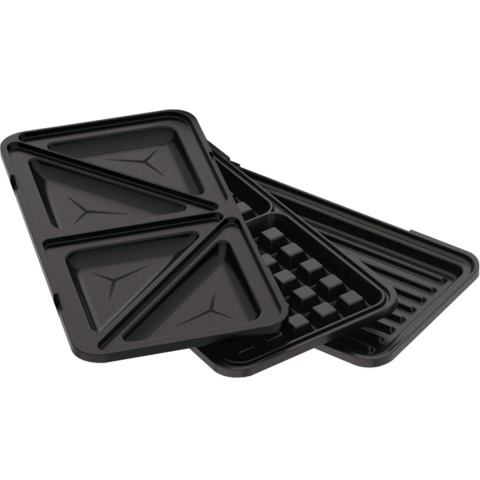 Toster 3 w 1 z odpinanymi nakładkami BerlingerHaus Black Rose Collection BH-9586 Toster 3 w 1 z odpinanymi nakładkami BerlingerHaus Black Rose Collection BH-9586