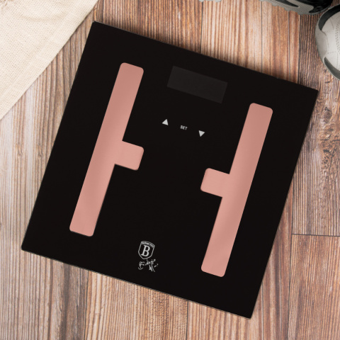 Waga łazienkowa Black Rose BerlingerHaus BH-9528 Waga łazienkowa Black Rose BerlingerHaus BH-9528
