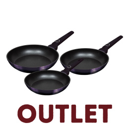 Zestaw 3 patelni BerlingerHaus BH-7103 Purple Eclipse | OUTLET