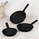 Zestaw 3 patelni BerlingerHaus BH-8195 Matte Black