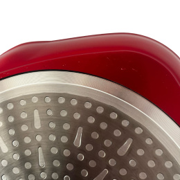 Zestaw 3 patelni z pokrywkami Metallic Line Burgundy BerlingerHaus BH-6189 | OUTLET