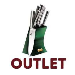 Zestaw 5 noży kuchennych w bloku Berlinger Haus BH-2448 | OUTLET