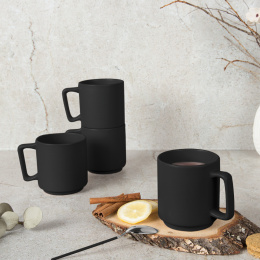 Zestaw kubków 4szt BerlingerHaus BH-10014 Matte Black