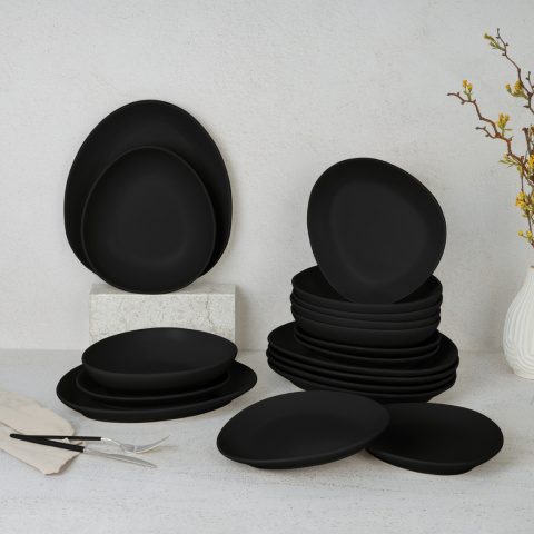 Zestaw obiadowy 18 el. BerlingerHaus Matte Black BH-10021 Zestaw obiadowy 18 el. BerlingerHaus Matte Black BH-10021
