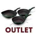 Zestaw patelni BerlingerHaus BH-6167 Emerald | OUTLET