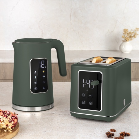 Cyfrowy toster BerlingerHaus Matte Green Collection BH-9665