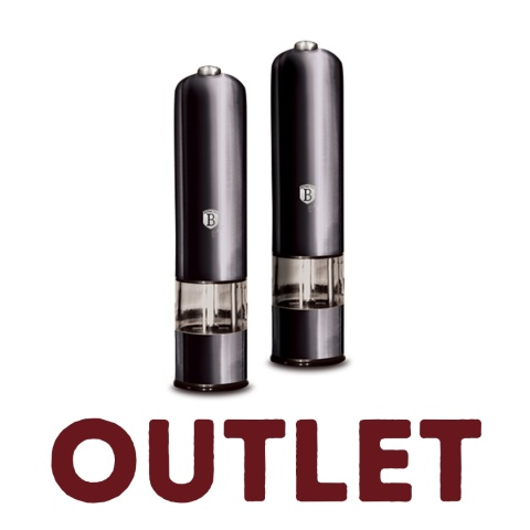 Elektryczny młynek do przypraw 2 sztuki BerlingerHaus BH-9288 | Outlet