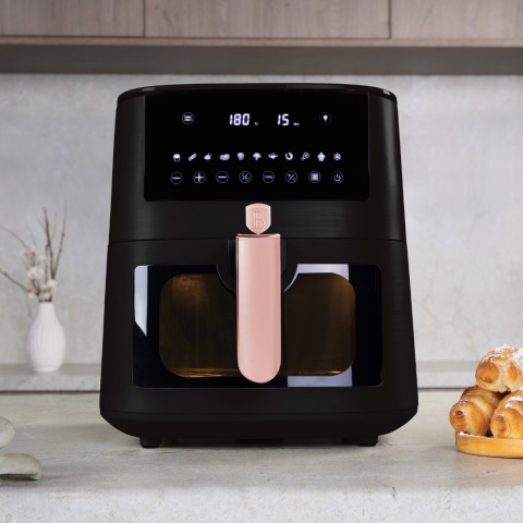 Frytkownica Beztłuszczowa AirFryer BerlingerHaus BH-9604 Black Rose Collection Frytkownica Beztłuszczowa AirFryer BerlingerHaus BH-9604 Black Rose Collection