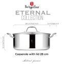 Garnek z pokrywką 28 cm BerlingerHaus Eternal Collection BH-8510