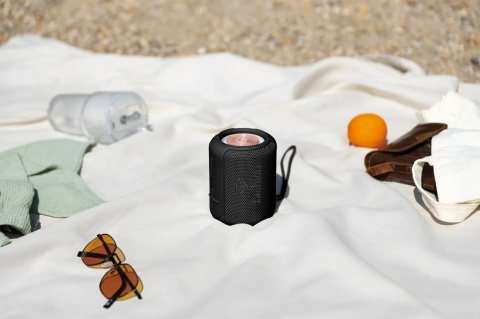 Głośnik Bluetooth z torbą podróżną FashionTV FTV-0115 Matte Black Rose Gold Collection Głośnik Bluetooth z torbą podróżną FashionTV FTV-0115 Matte Black Rose Gold Collection