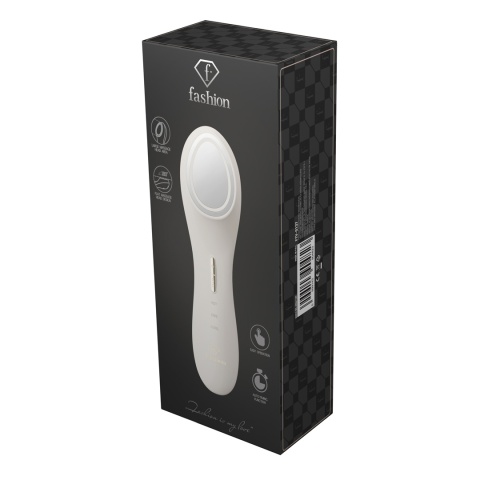 Masażer liftingujący do twarzy z funkcją ciepła i chłodzenia FashionTV FTV-0137 Matte Cream-Gold Collection