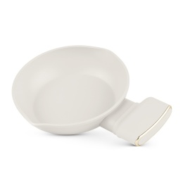 Mini patelnia 16 cm Fashion TV FV-0073 Matte Cream Gold