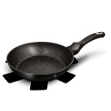 Patelnia 20 cm z powłoką marmurową Berlinger Haus Black Silver BH-1843 | Outlet