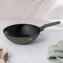 Patelnia Wok 28cm BerlingerHaus BH-8158 Matte Green Collection