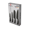 Noże kuchenne | Zestaw 4 noży BerlingerHaus Matte Black Collection BH-2893