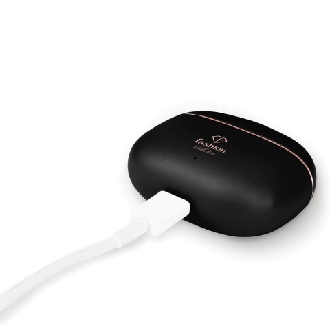 Słuchawki bezprzewodowe Fashion TV by BerlingerHaus FTV-0161 MATTE BLACK- ROSE GOLD