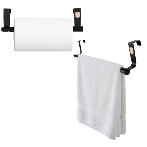 Wieszak na ściereczki | Ręcznik papierowy regulowany - BerlingerHaus BH-8821 Black Rose