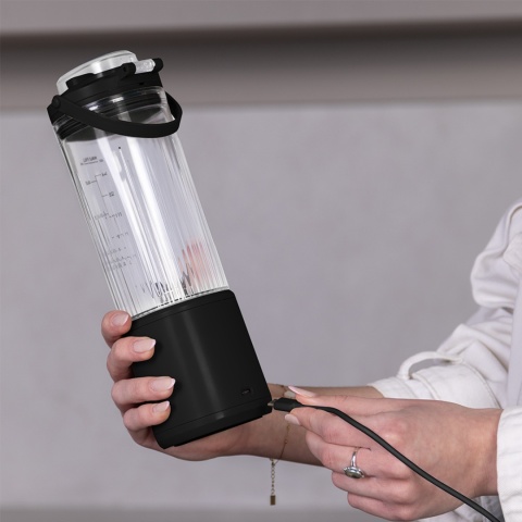 Blender kielichowy, bezprzewodowy 400 ml BerlingerHaus BH-9922 Black Rose