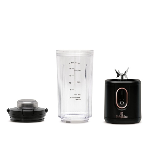 Blender kielichowy, bezprzewodowy 400 ml BerlingerHaus BH-9922 Black Rose