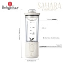 Blender kielichowy, bezprzewodowy 400 ml BerlingerHaus BH-9923 Sahara