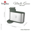 Dozownik kuchenny z uchwytem Matte Green Collection BerlingerHaus BH-8933
