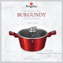 Garnek z pokrywką 8L Metallic Line Burgundy BerlingerHaus BH-6192 | OUTLET