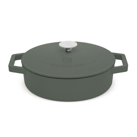 Garnek żeliwny 2,57L 26 cm BerlingerHaus BH-6262 Matte Green