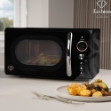 Kuchenka mikrofalowa 20 L FashionTV FTV-0121 Matte Black Rose Gold