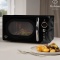 Kuchenka mikrofalowa 20 L FashionTV FTV-0121 Matte Black Rose Gold