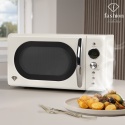 Kuchenka mikrofalowa 20 L FashionTV FTV-0122 Matte Cream-Gold