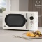 Kuchenka mikrofalowa 20 L FashionTV FTV-0122 Matte Cream-Gold