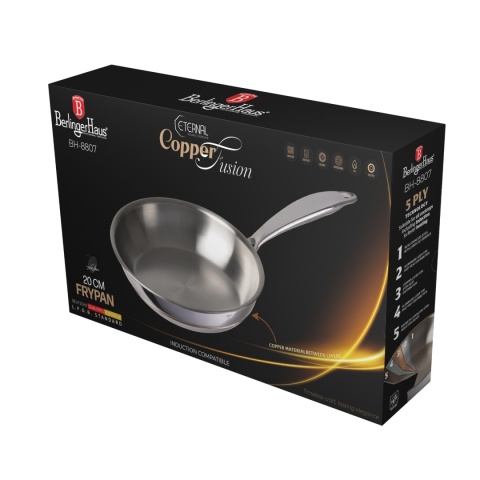 Patelnia 20 cm Copper Touch BerlingerHaus BH-8807