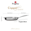 Patelnia 30 cm Copper Touch BerlingerHaus BH-8810