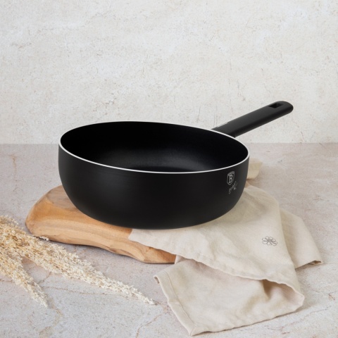 Patelnia Wok Flip 26 cm BerlingerHaus BH-8176 Matte Black Collection