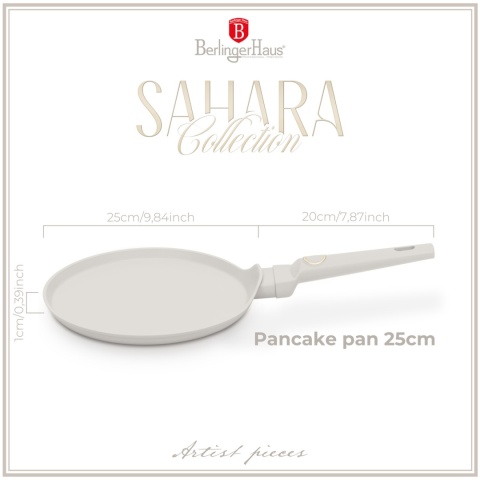 Patelnia do naleśników 25 cm | Berlinger Haus Sahara BH-8055 | OUTLET