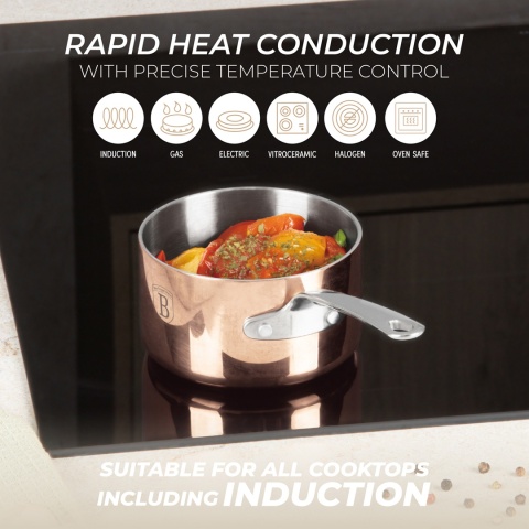 Rondel 10 cm BerlingerHaus BH-8804 Copper Touch Collection