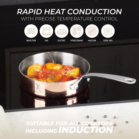 Rondel 12 cm BerlingerHaus BH-8805 Copper Touch Collection