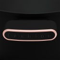 Zestaw Garnek z pokrywką i patelnia 24cm + podkładka Fashion TV FTV-0047 Matte Black- Rose Gold